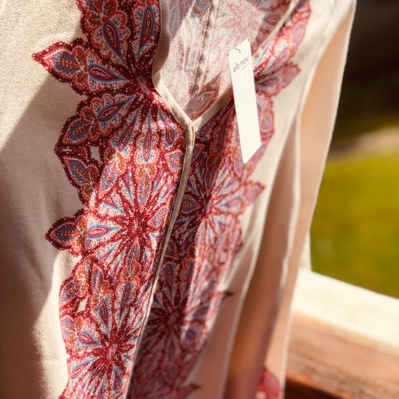 Ella Moss 'Caprice' Long Sleeve Shift Dress - Picture 6 of 8